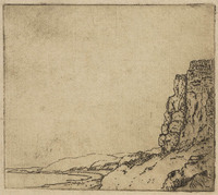 KG 18213
<br/>
Ierse baai met steile rots
<br/>
<em>Nachenius, Jan Coenraad (1890-1987)</em>